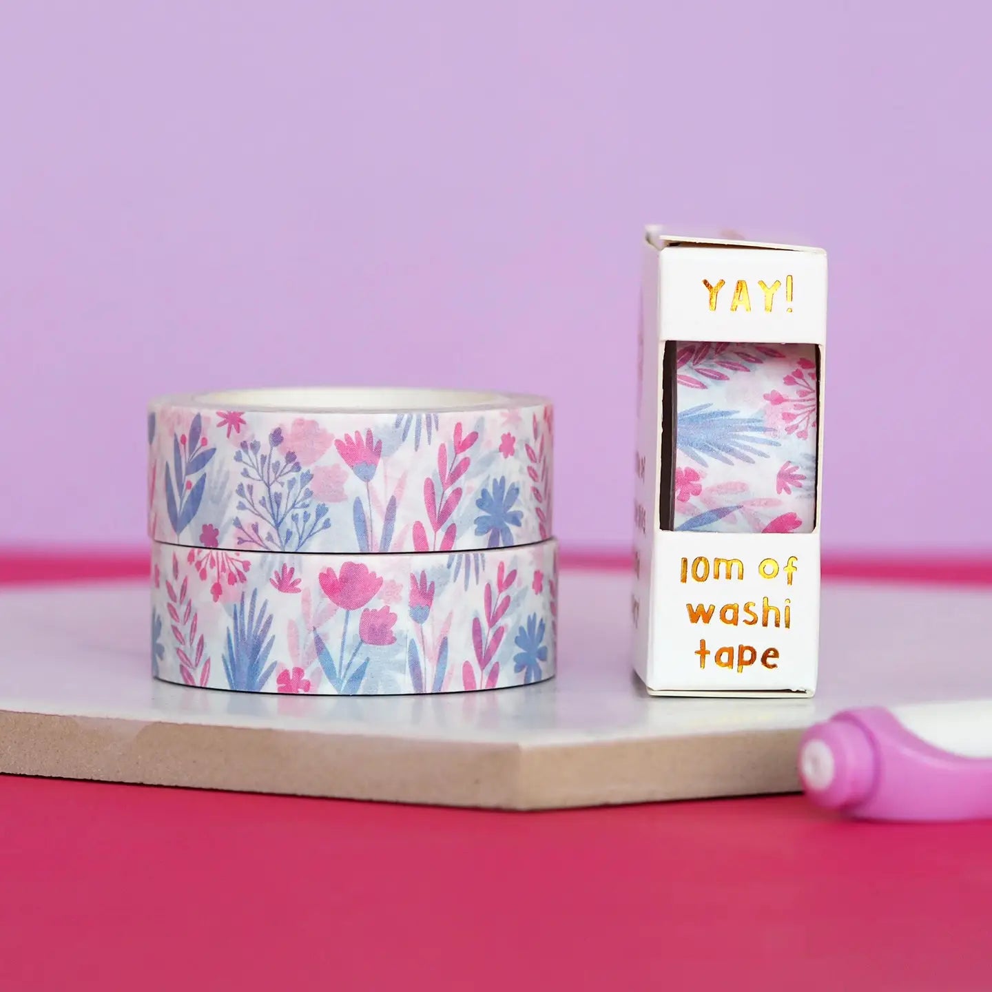 Nutmeg and Arlo Washi Tape - Flower Garden Floral