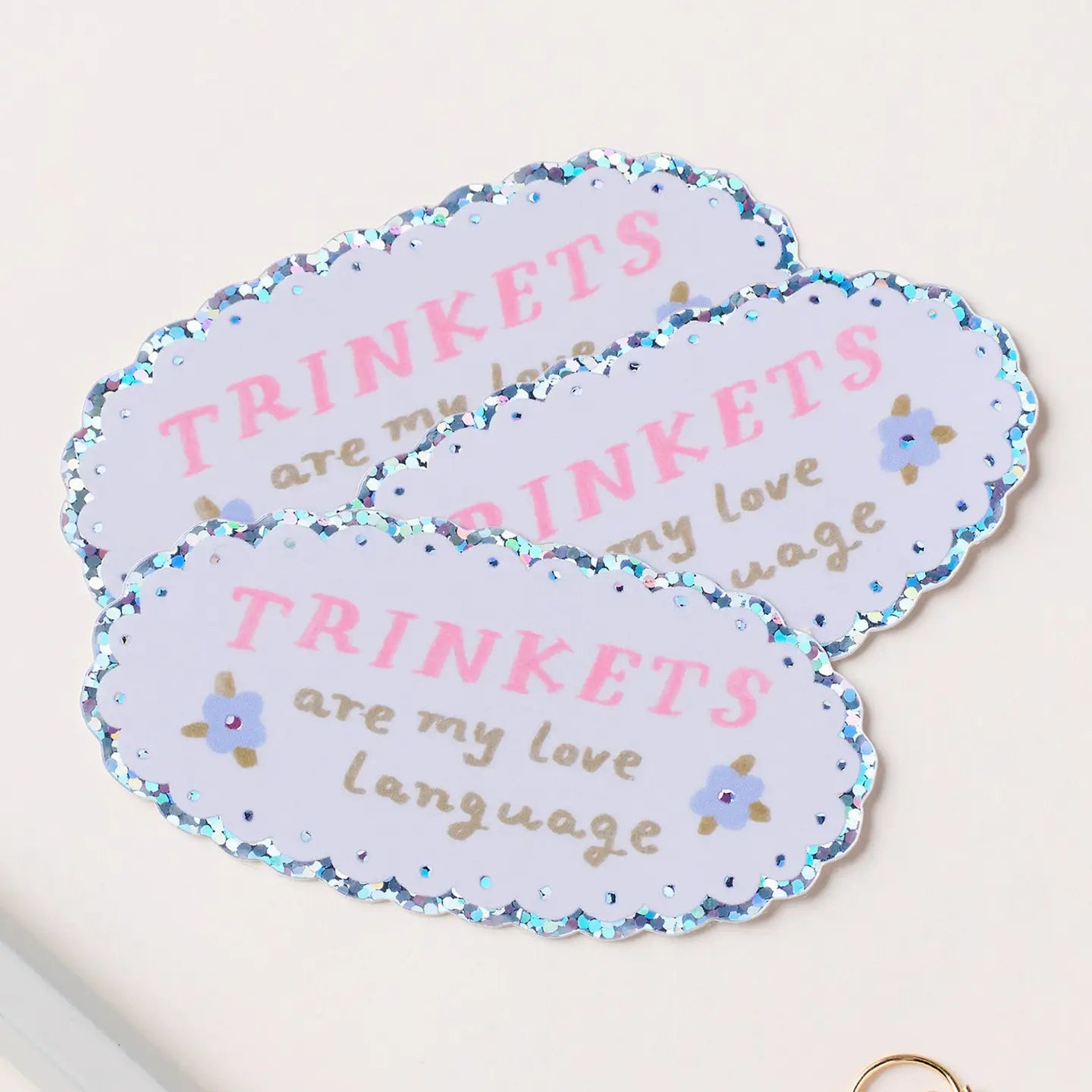 Holografische sticker Trinkets - Claire Paul