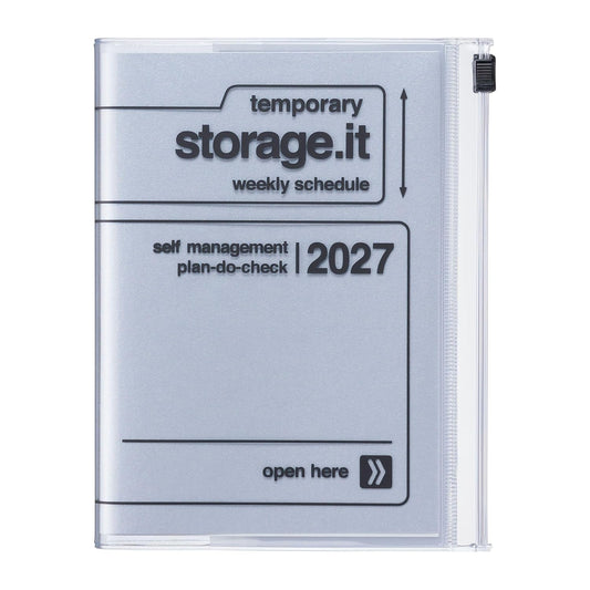 2027 A6 Planner Silver - Storage.it