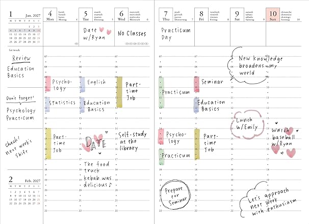 2027 A6 Planner Lavender - Storage.it