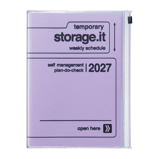 2027 Planner A5 Lavender - Storage.it