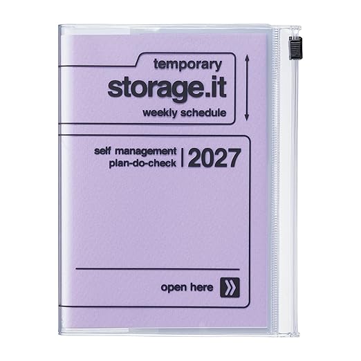 2027 A6 Planner Lavender - Storage.it