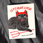 Wenskaart Duivelkat - Bromstad Printing Co.