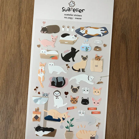 Suatelier Design - Stickers 'Meow'