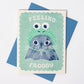 Bromstad Printing Co. - Risograph Wenskaart 'Feeling Froggy' A2