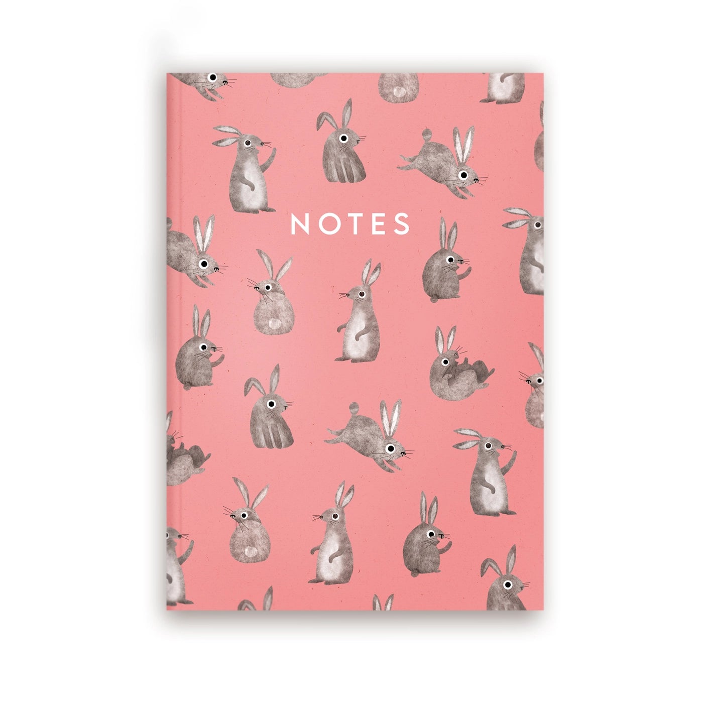 Emily Nash Notebook A5 - Rabbit (blanco)