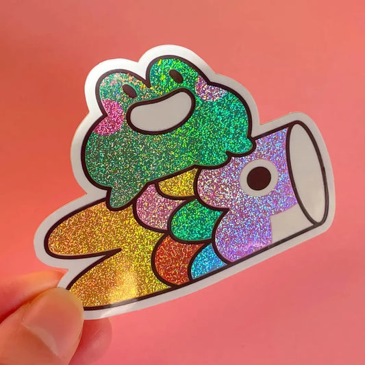 Holografische Sticker Bobby Koinobori - Niniwanted