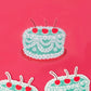 Bromstad Printing Co. 'Cake' - Clear Sticker