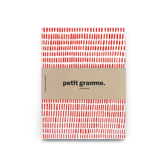 Petit Gramme - A6 Zaknotitieboek Red Lines