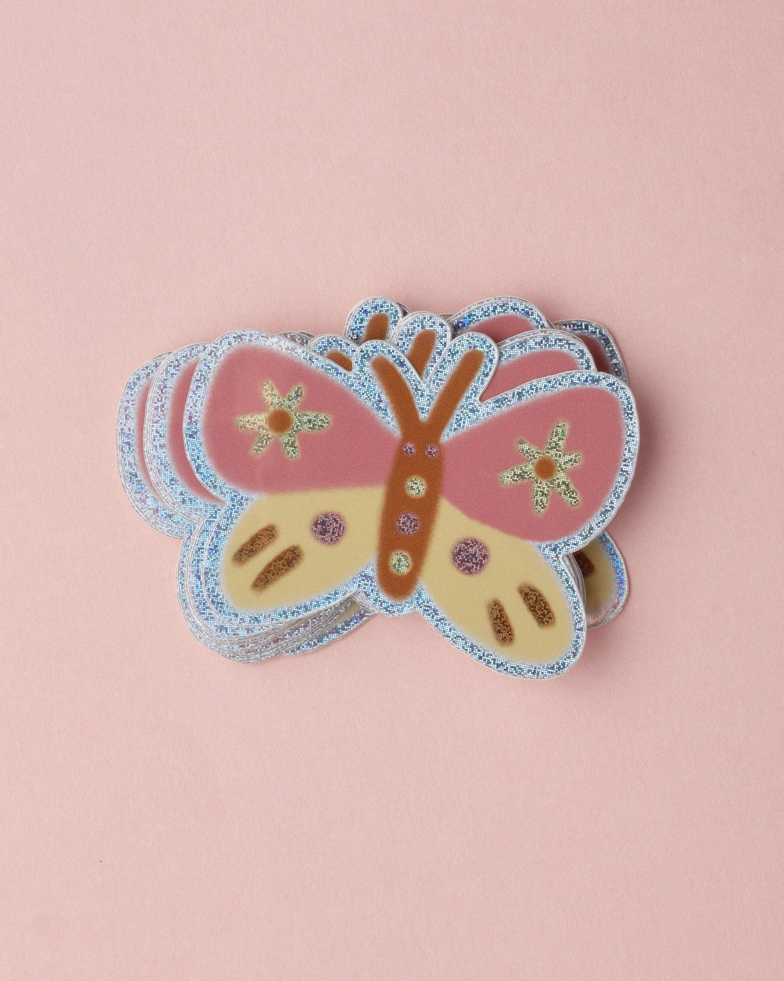 Sticker Holografisch Vlinder - Claire Paul