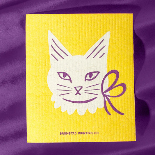 Vaatdoek Ribbon Cat - Bromstad Printing Company