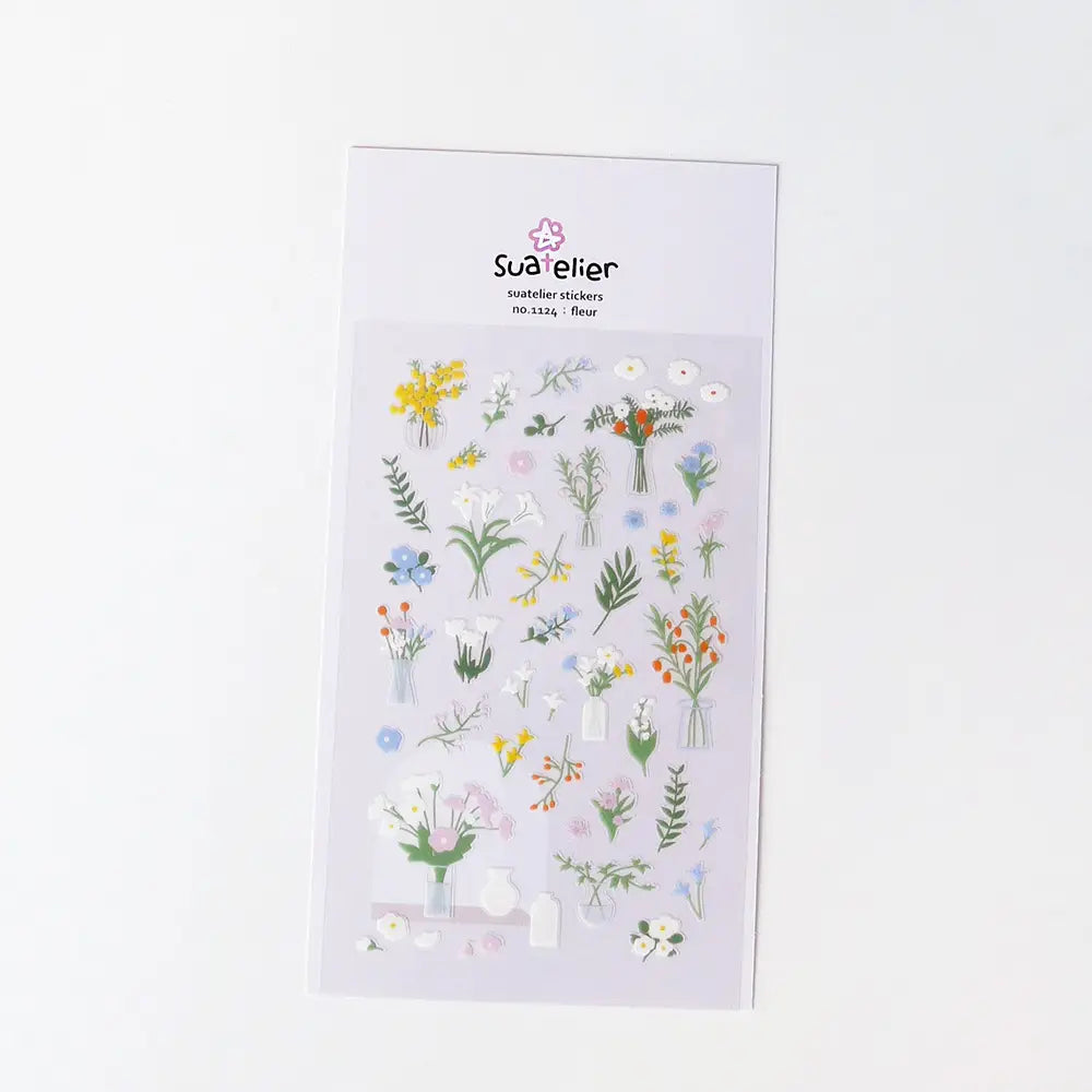 Suatelier Design - Stickers 'Fleur'