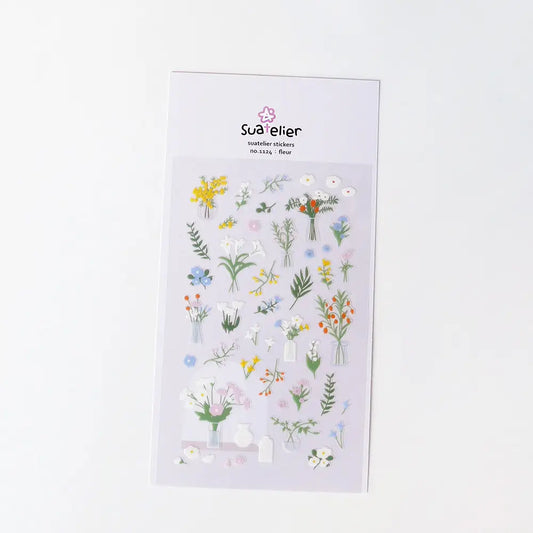 Suatelier Design - Stickers 'Fleur'