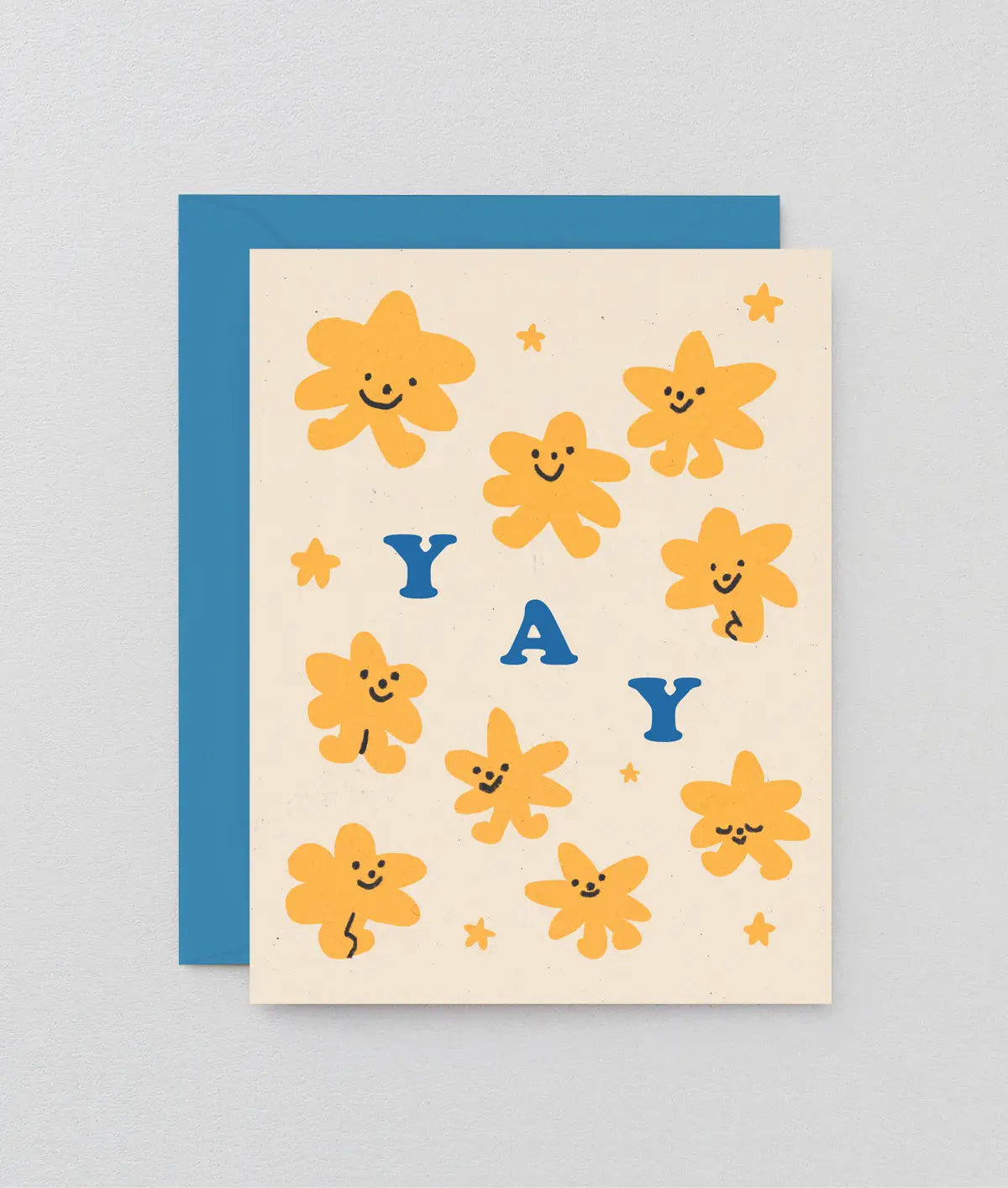 Wrap - Greeting card 'Yay!' 