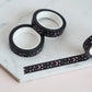 Nutmeg and Arlo Washi Tape - Black/Silver Galaxy (smal)