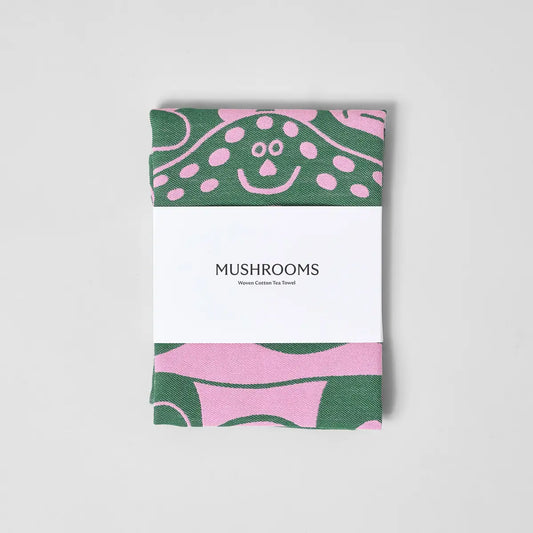 Wrap - Theedoek 'Mushrooms'