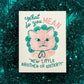 Bromstad Printing Co. - Risograph Geboortekaart 'New brother or sister'