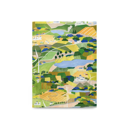 Petit Gramme Notitieboekje Softcover - A6 Windmills (blanco/lined)