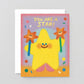 Wrap - Greeting card 'You are a Star!' 