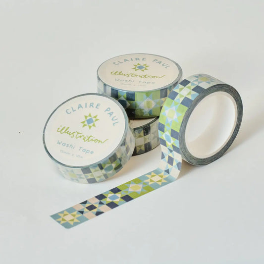 Claire Paul - Washi Tape 'Patchwork Stars'