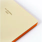 A-Journal - A4 Planner 2025 Beige/Orange