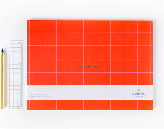 A-Journal - Deskplanner Rood