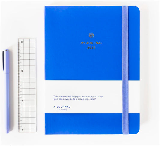 A-Journal – Meine Journal-Agenda 2024 – Blau