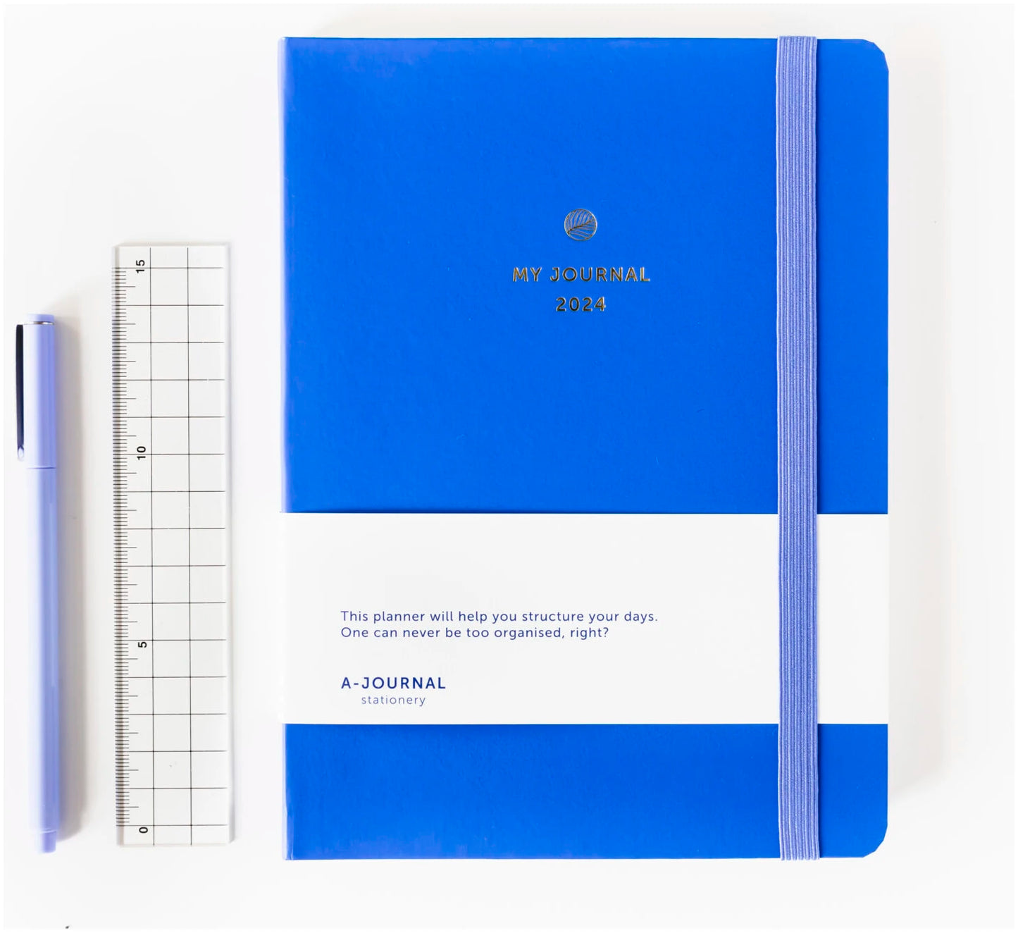 A-Journal – Meine Journal-Agenda 2024 – Blau