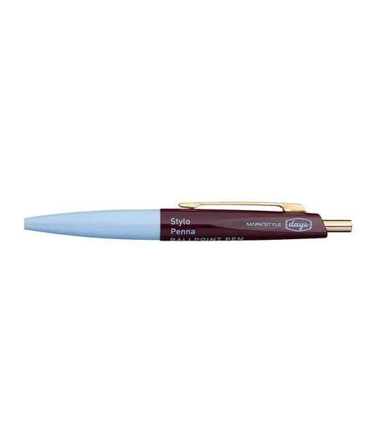 Mark’s Inc. Days x Anterique - Mini Pen Sky Blue Brown