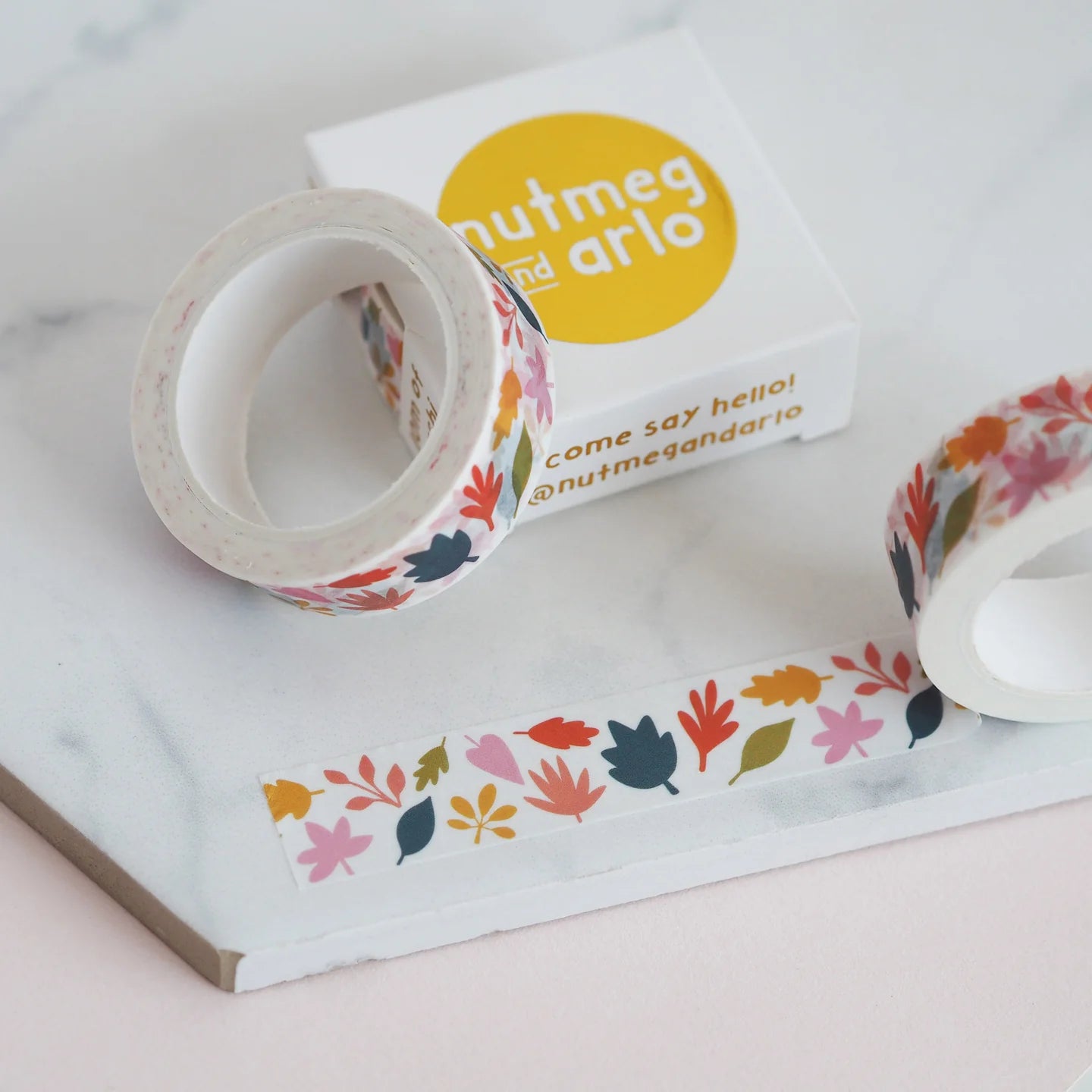 Nutmeg and Arlo Washi Tape - Forest Foliage