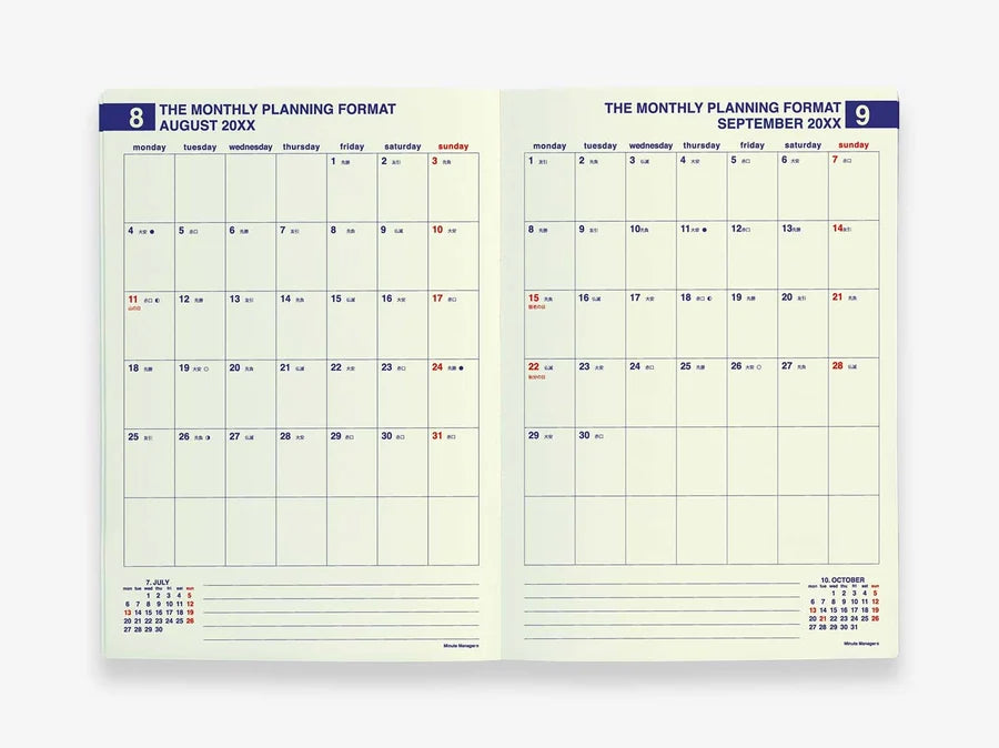 Hightide 2027 A5 Planner  Minute Manager A5 - Ivory