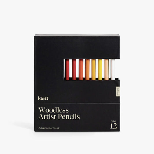 Karst Woodless Artist Pencils - 12 Pack