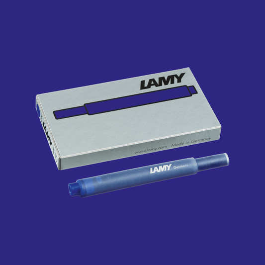 LAMY T10 Tintenpatrone 5 Stück - Blau (löschbar)