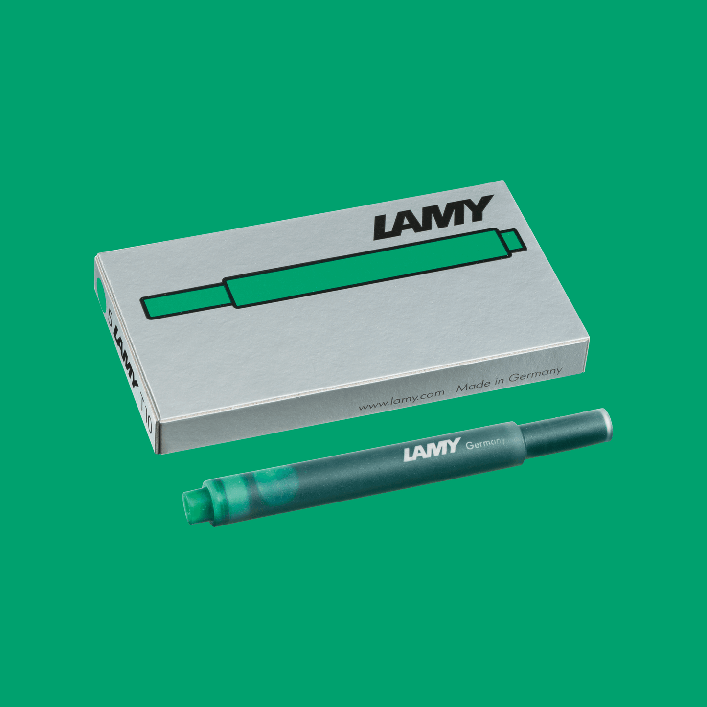 LAMY T10 Inktpatroon 5 Stuks - Groen