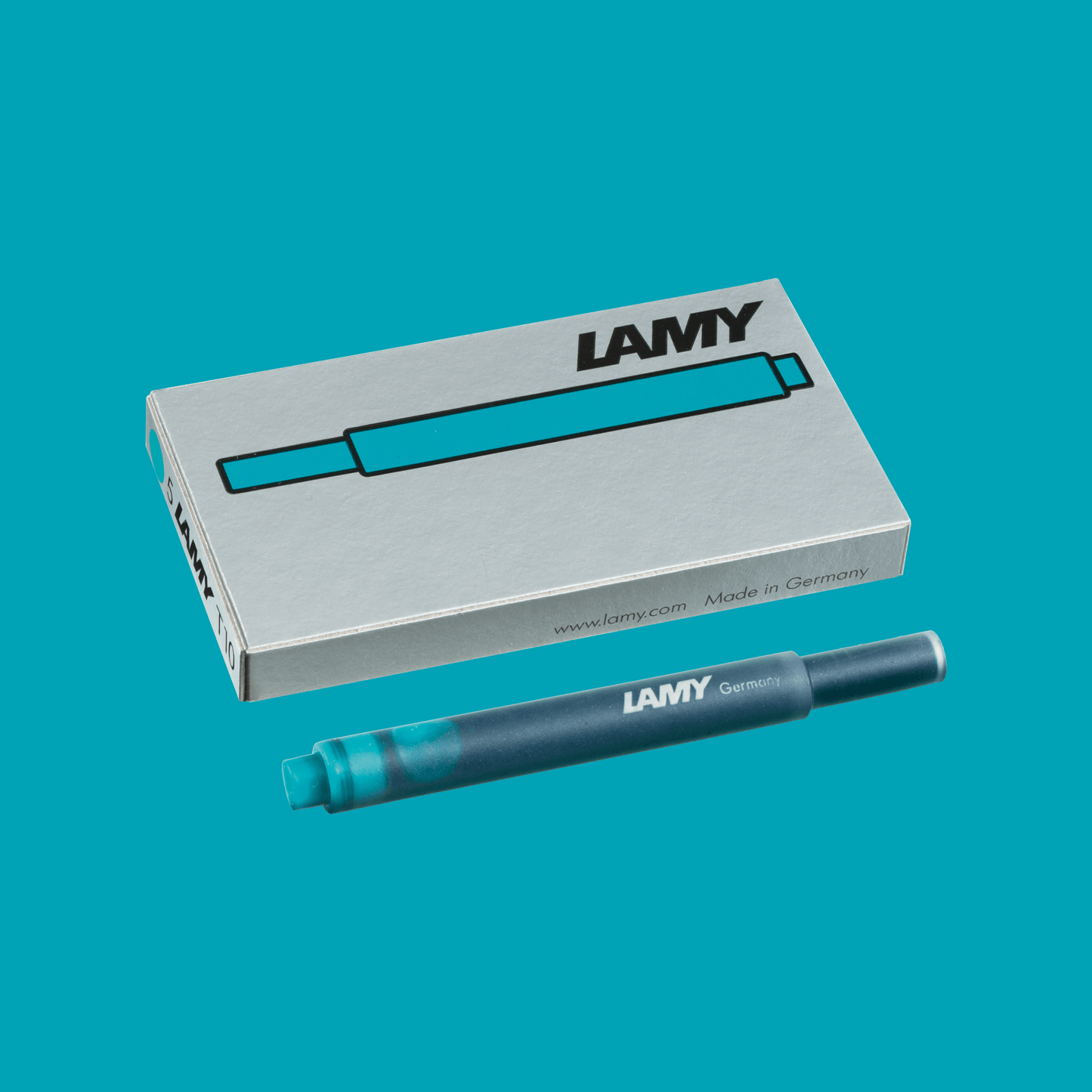 LAMY T10 Inktpatroon 5 Stuks - Turquoise