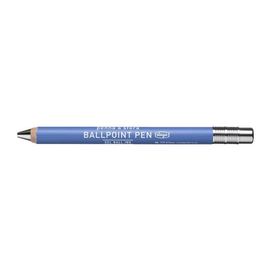 Wooden Gel Ballpoint Pen 0.5 Blue - Mark’s Days