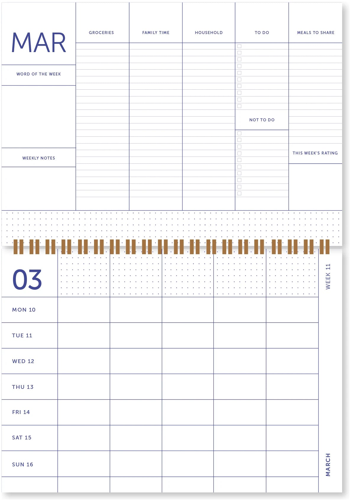 A-Journal - Family Planner 2025