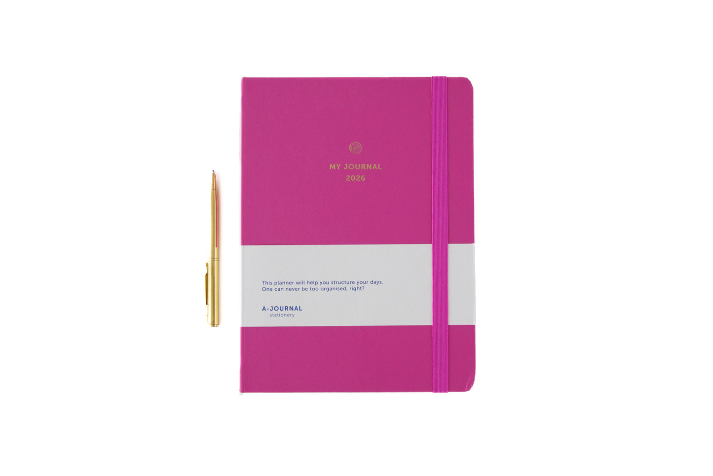 A-Journal Agenda - Pink 2026