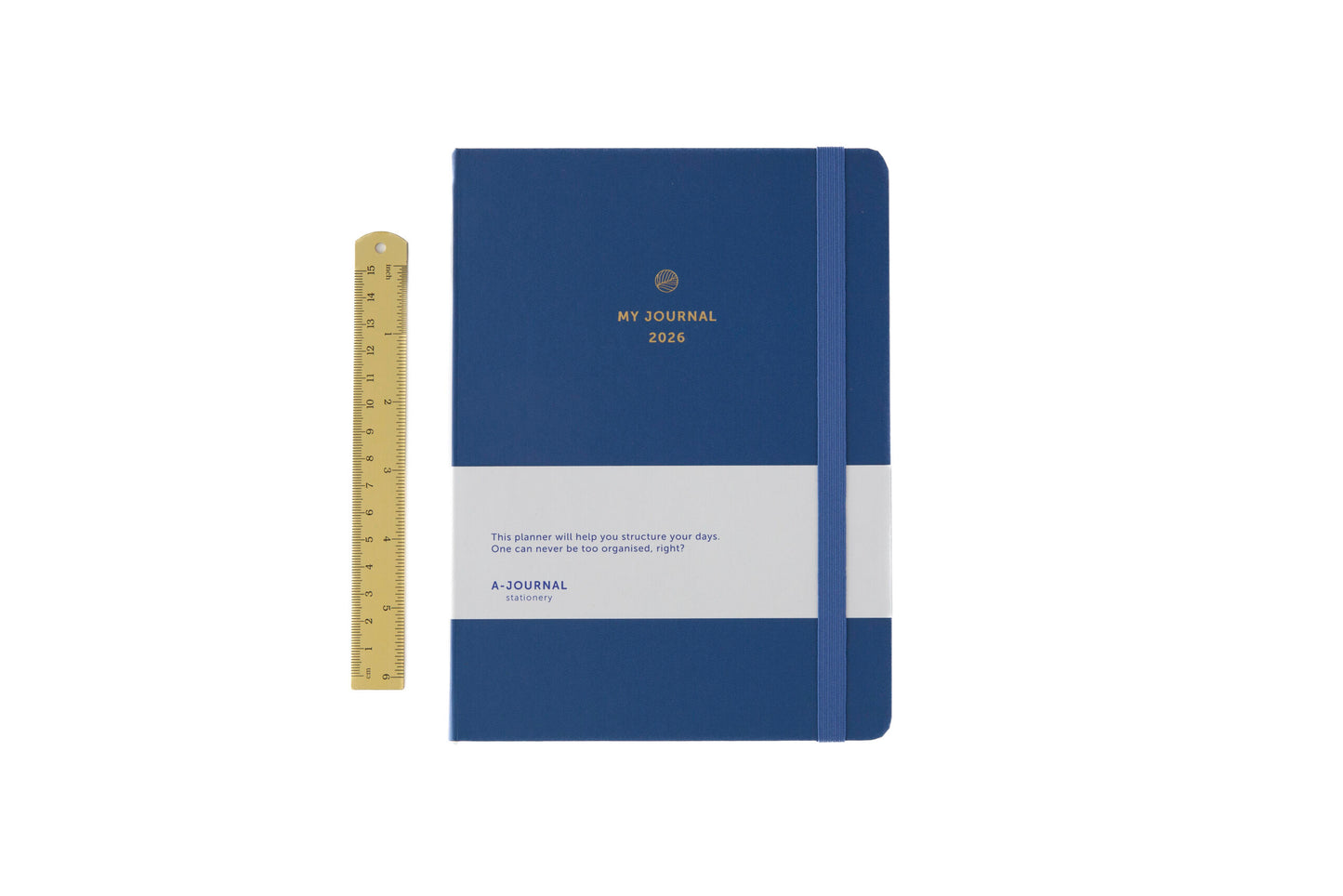 A-Journal Agenda - Dark Blue 2026