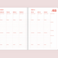 A-Journal Agenda - Spiral diary 2026 (25×19)