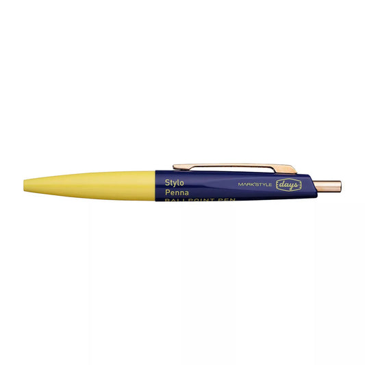 Mark’s Inc. Days x Anterique - Mini Pen Yellow Navy
