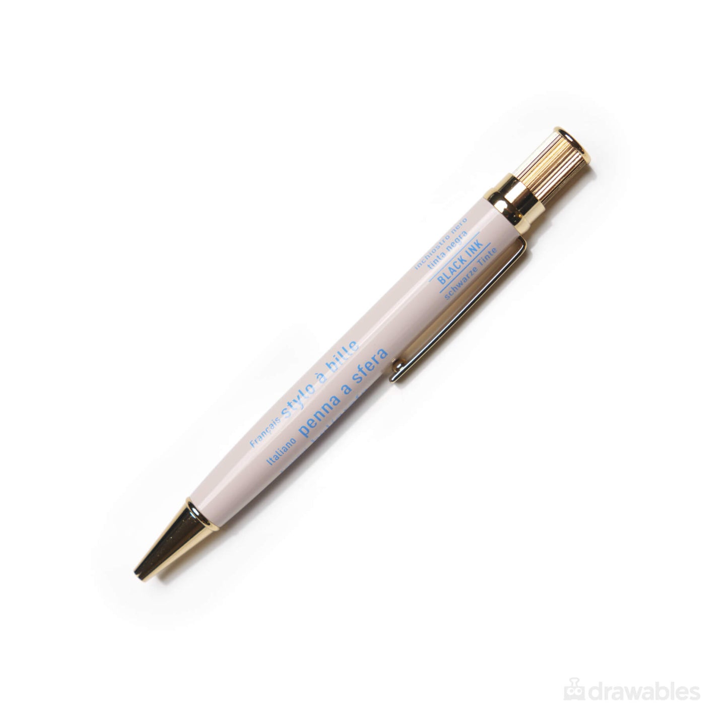 Balpen Verguld Messing Greige - Mark’s Days