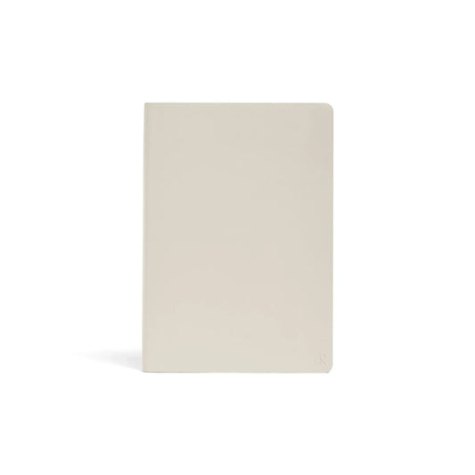 Karst Notitieboek A5 Softcover - Stone (Lined) Voorkant met label