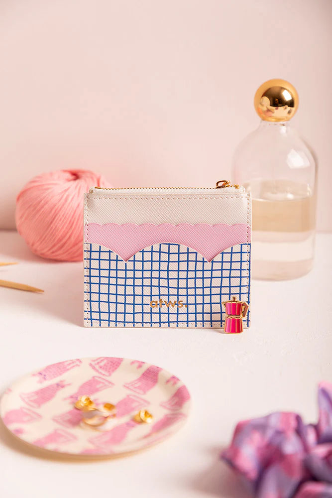 ATWS. - Pink Coffee Speld Broche