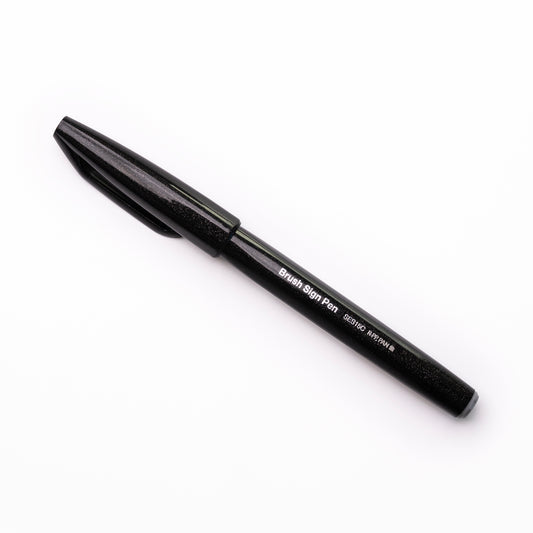 Pentel Brush Sign - Black