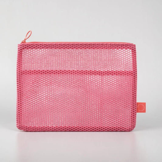 Mesh Pouch A5 etui Flamingo Pink - Mark's Inc.
