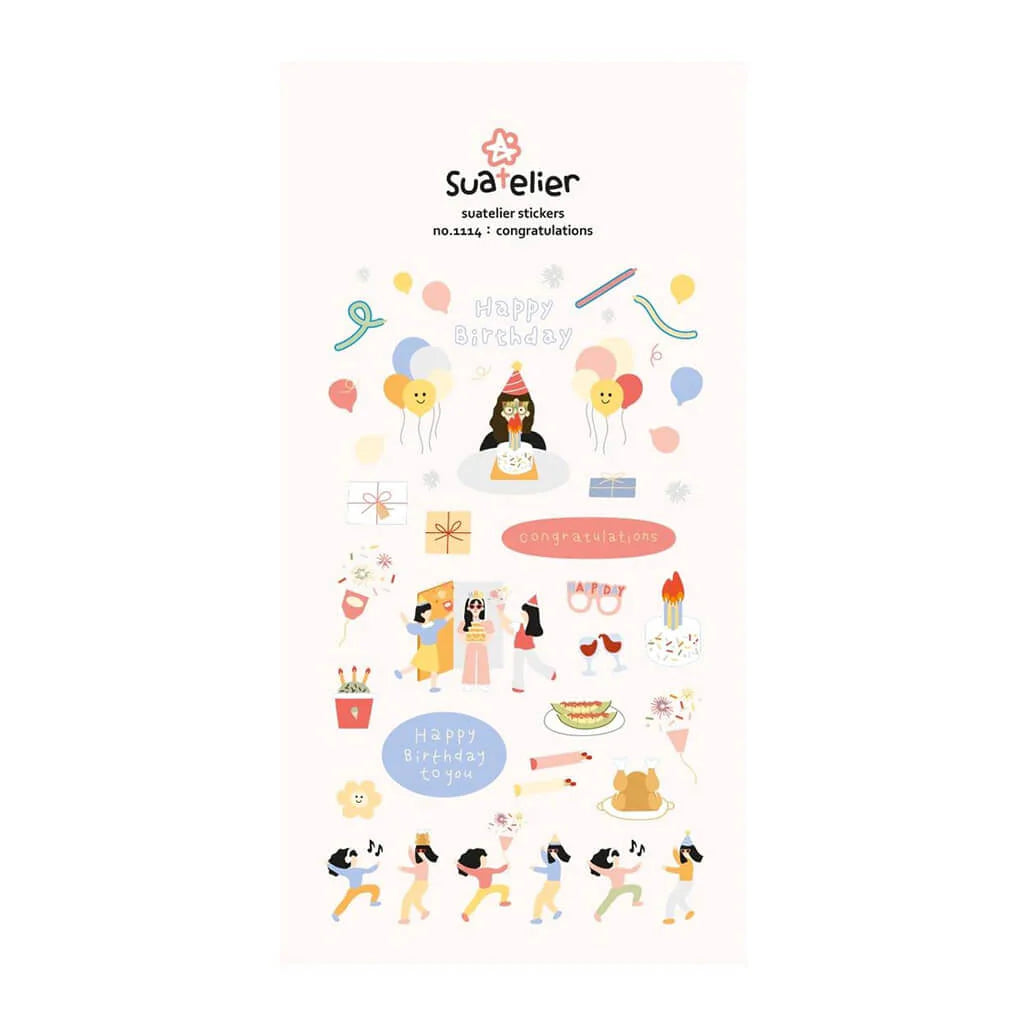 Stickers Congratulations - Suatelier Design