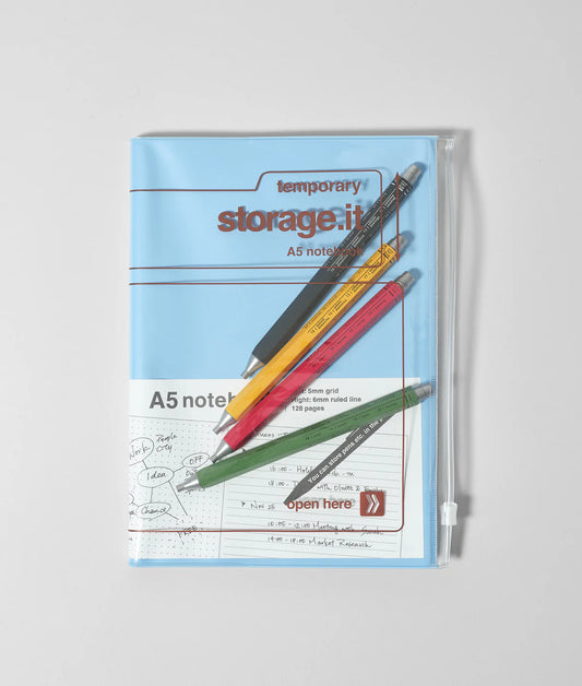 Storage.it Notebook - Dotted/Lined - Mint A5