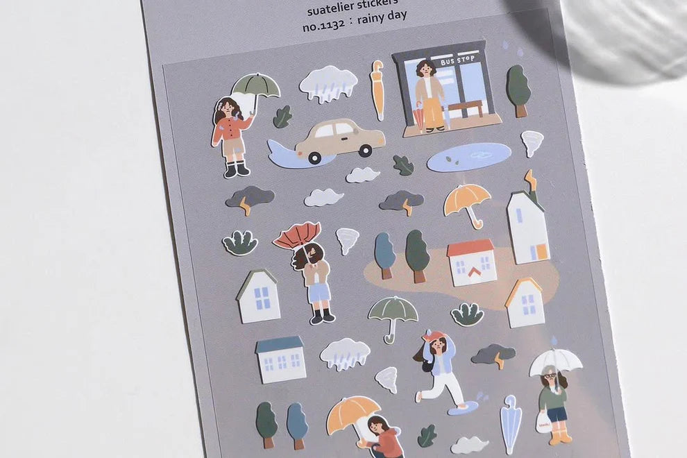 Stickers Rainy Day - Suatelier Design