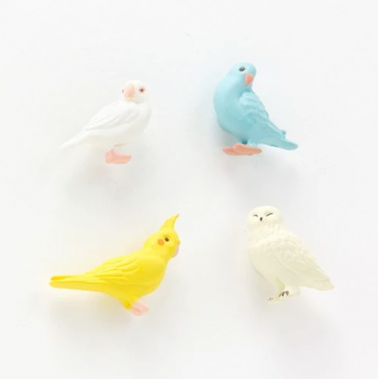 Midori - Mini-Magnete Vögel